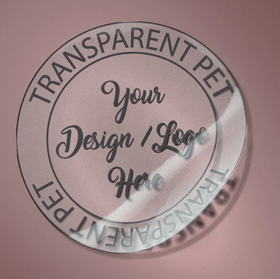 transparent sticker printing